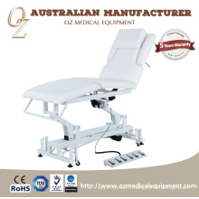 TUV approuvé australien fabricant 5 sections lit de traitement physiothérapie table de massage lit mobile de traitement